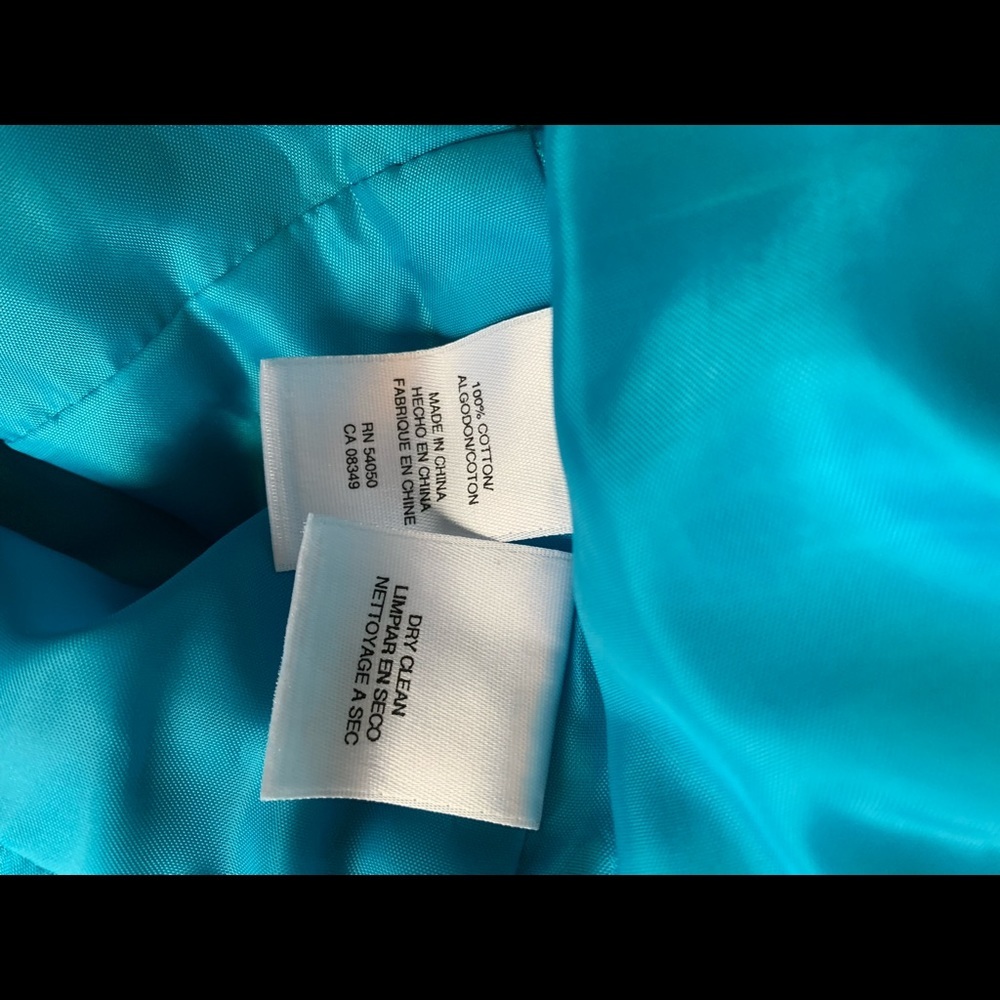 Evan-Picone blue sleeveless dress size 8 - Picture 6 of 6